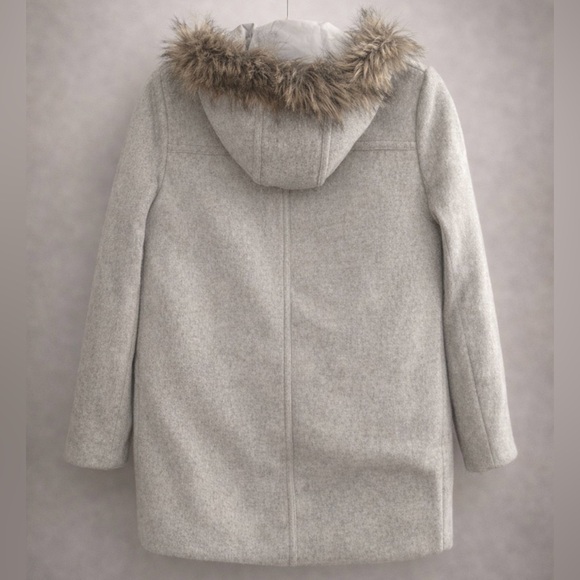 J. Crew Mercantile Vail Grey City Coat - Picture 2 of 3